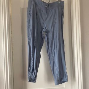 Lululemon athletic pant blue gray size 12